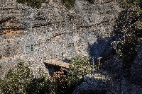 The bridge of Las Bruxas, at the gorge of Cautiecho