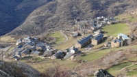 Panorámica de Llesui desde el mirador de Sant Jaume