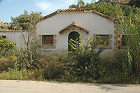 Antiguo apeadero de la localidad de Alcañiz