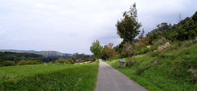Camino Natural Vía Verde del Pas. Tramo Astillero - Villaescusa