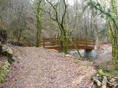 Puente sobre el regato de Gateira