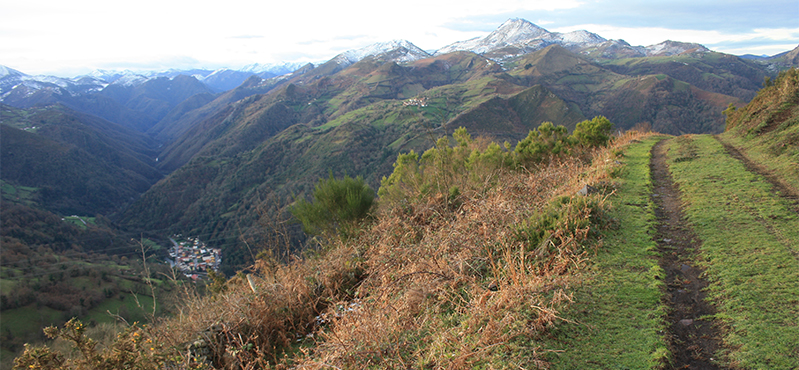 Camino Natural de la cordillera Cantábrica. Asturias Interior. Etapa 18: Dolia - Belmonte