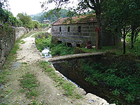 Molino de agua tradicional