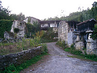 Entrada a la localidad de A Fraga