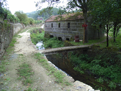 Molino de agua tradicional