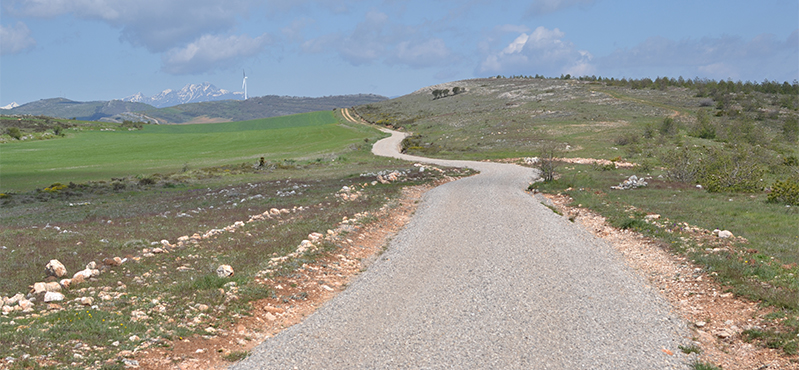 Camino Natural del Románico Palentino. Ruta del Carbón de Cok. Etapa 2