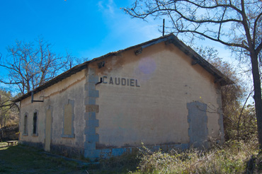 Antigua estación de Caudiel