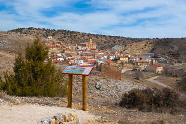 Panel interpretativo en el Camino Natural