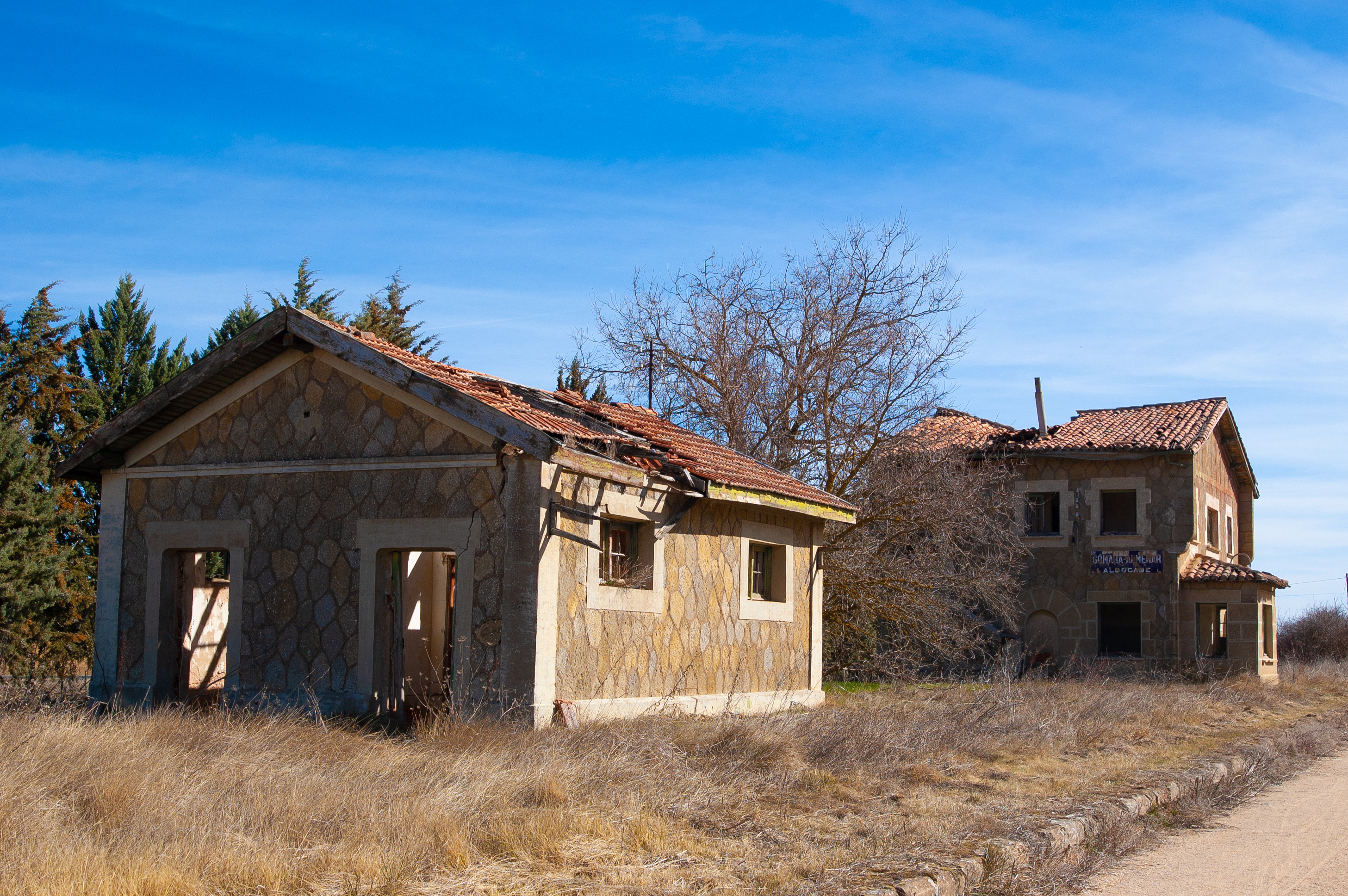 Antigua estación de Albocabe