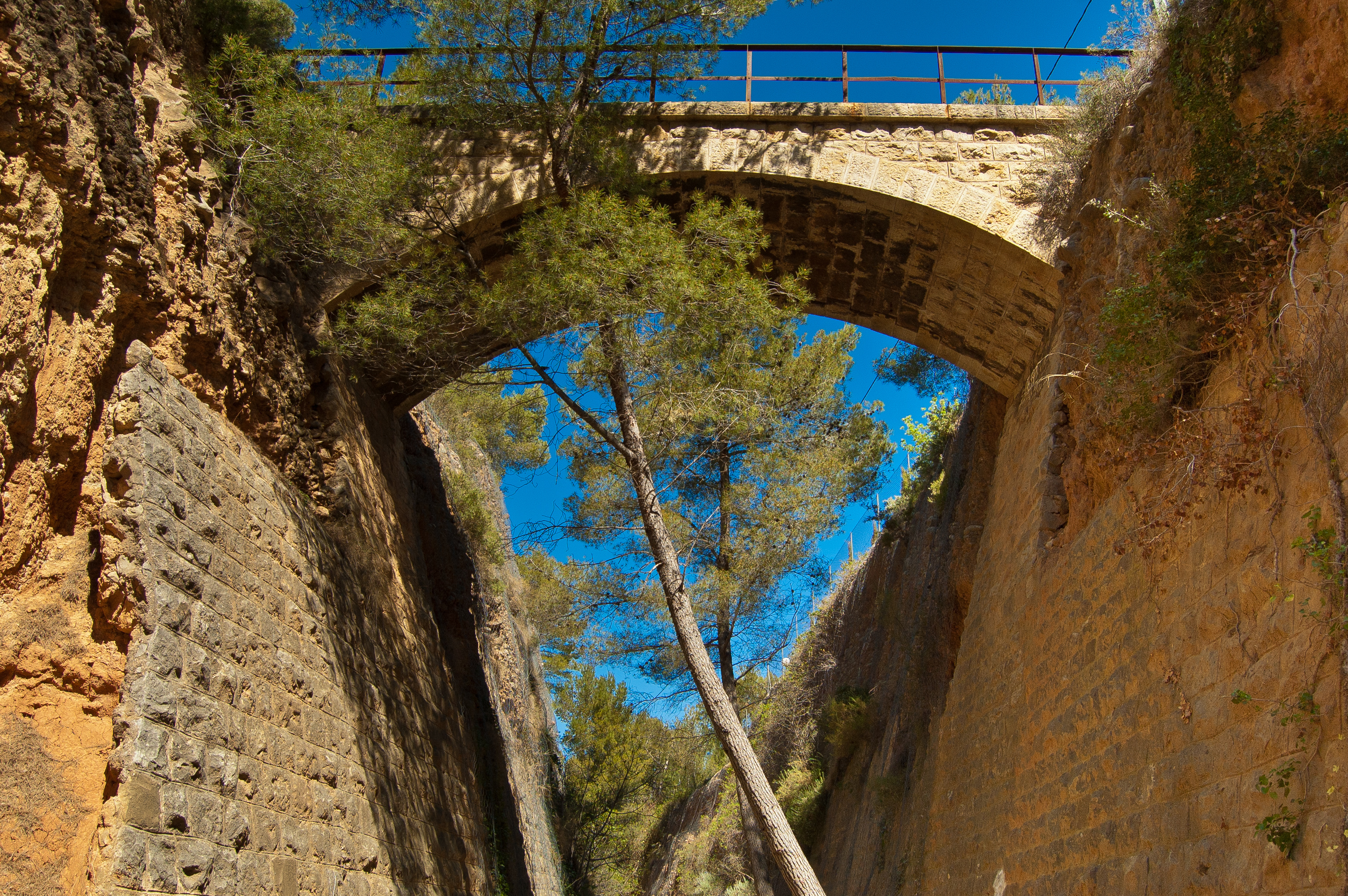 Puente donde se cayó la burra y no se mato