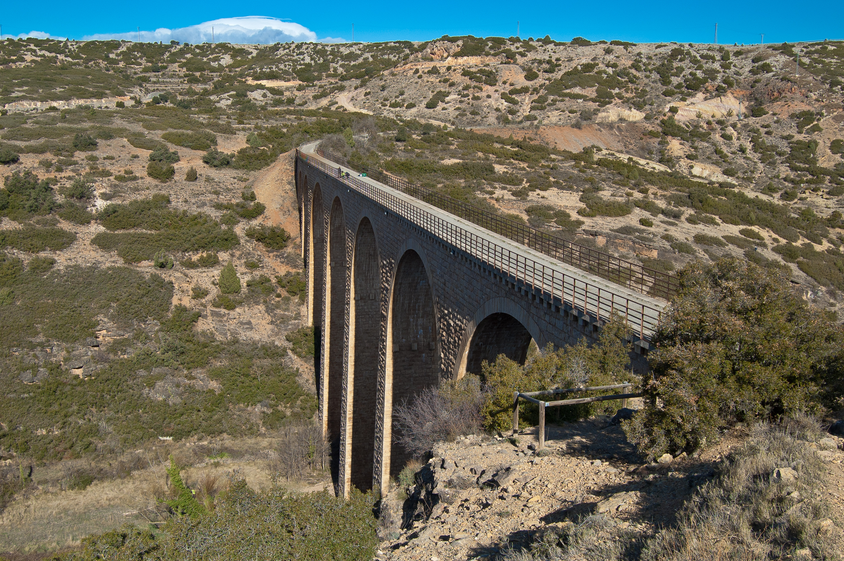 Camino Natural Santander - Mediterráneo. Etapa: Puebla de Valverde - Albentosa