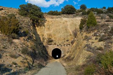 Túnel del antiguo trazado ferroviario