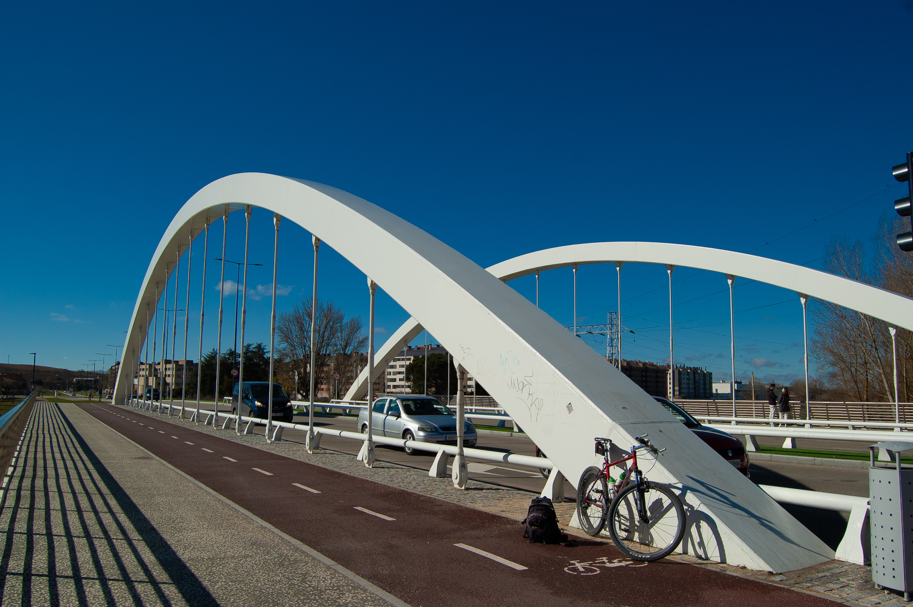 Puente sobre el río Arlanzón