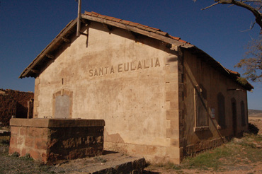 Antigua estación de Santa Eulalia