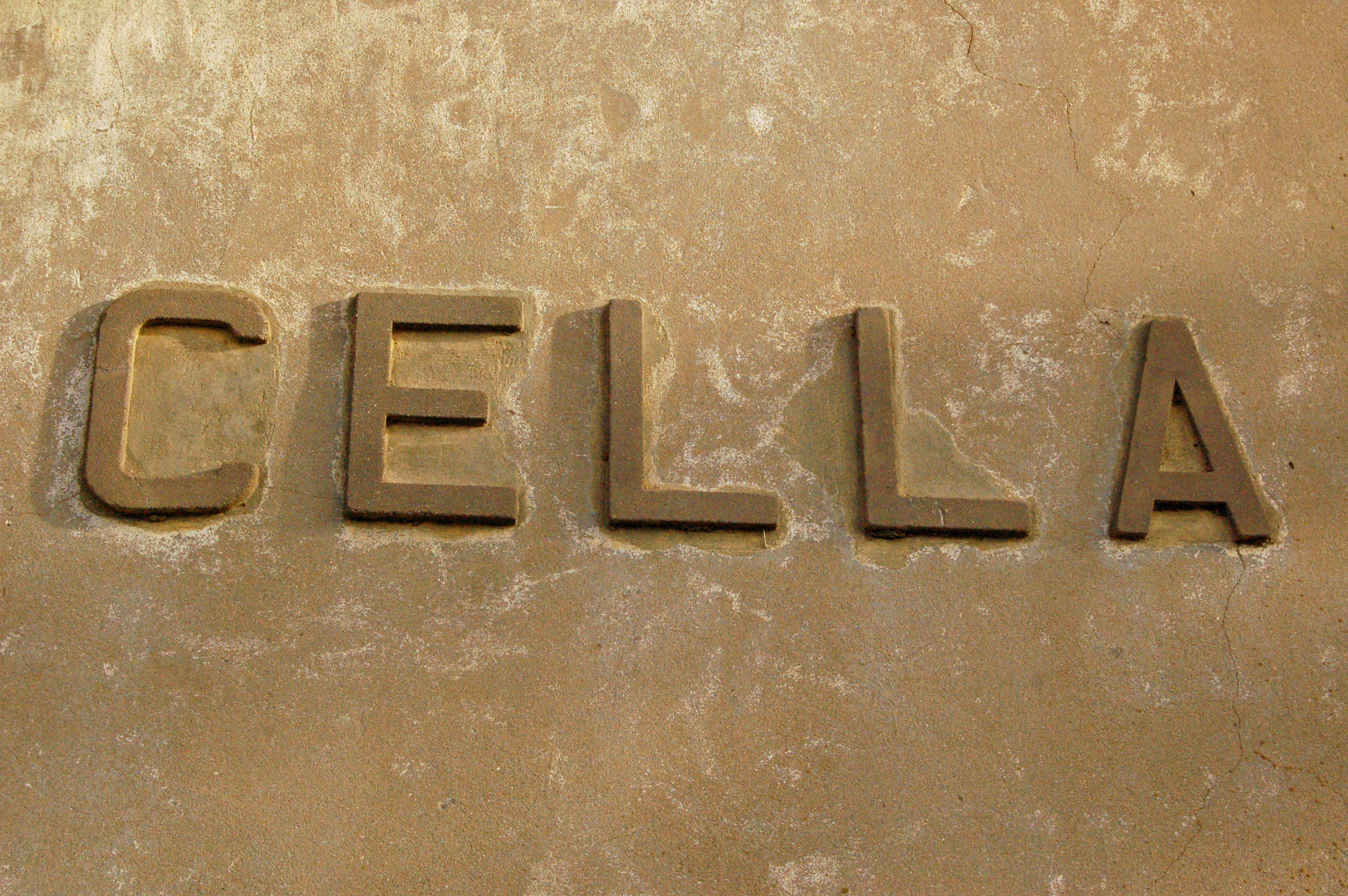 Inscripción de Cella