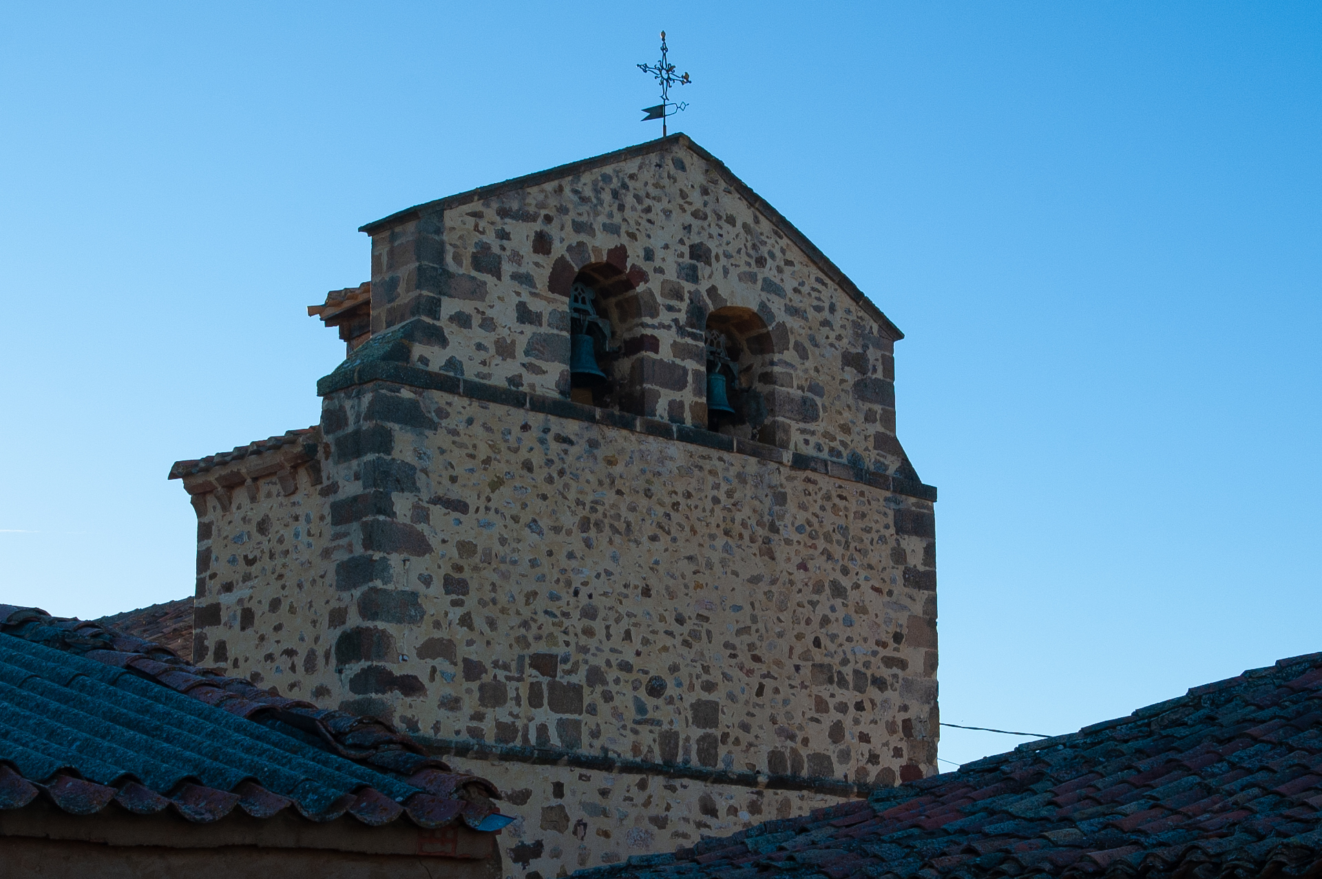 Campanario de la iglesia de Duáñez