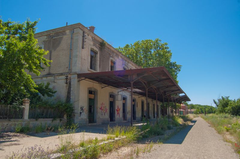 Antigua estación de Daroca