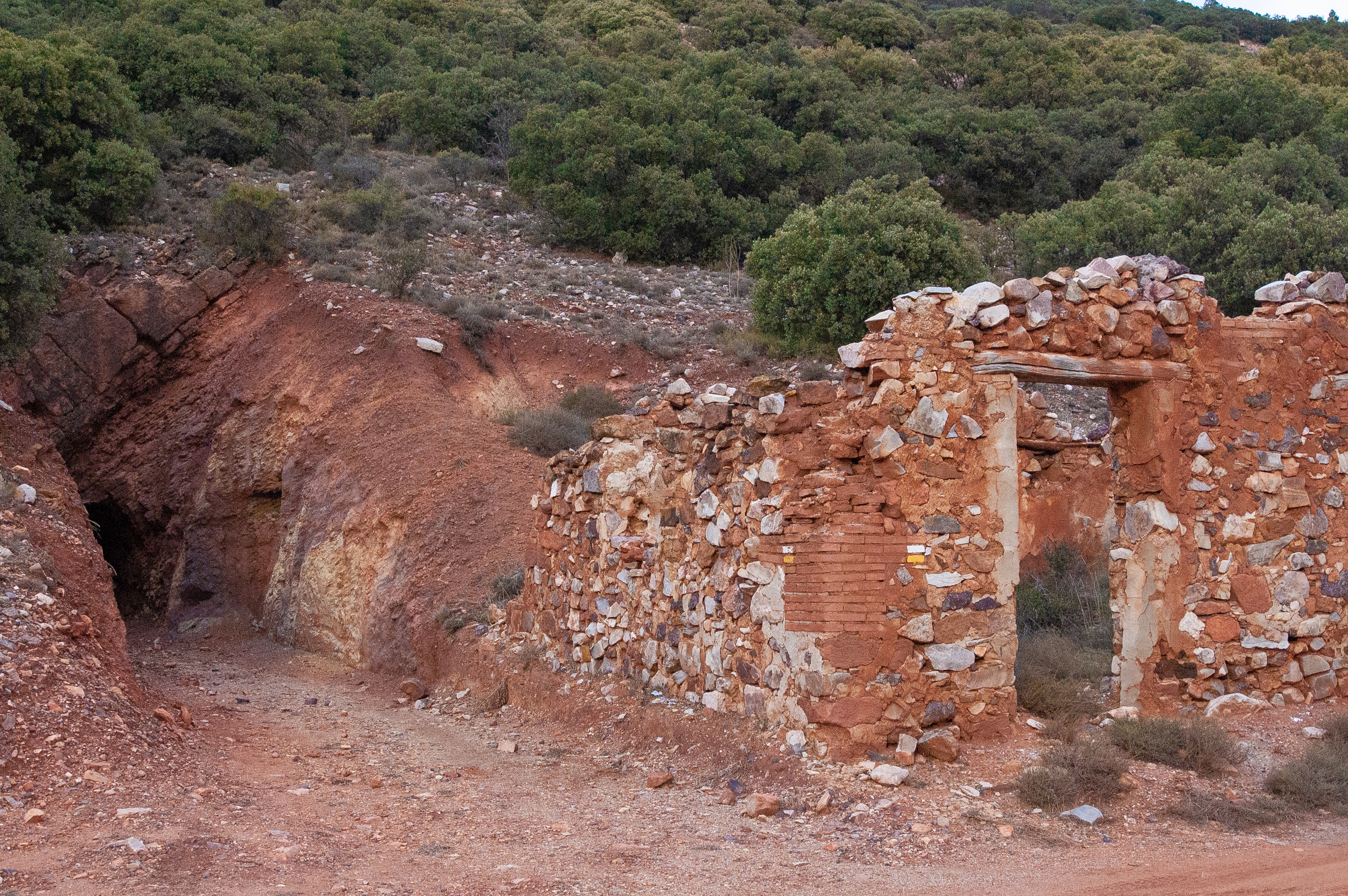 Antiguas minas de hierro
