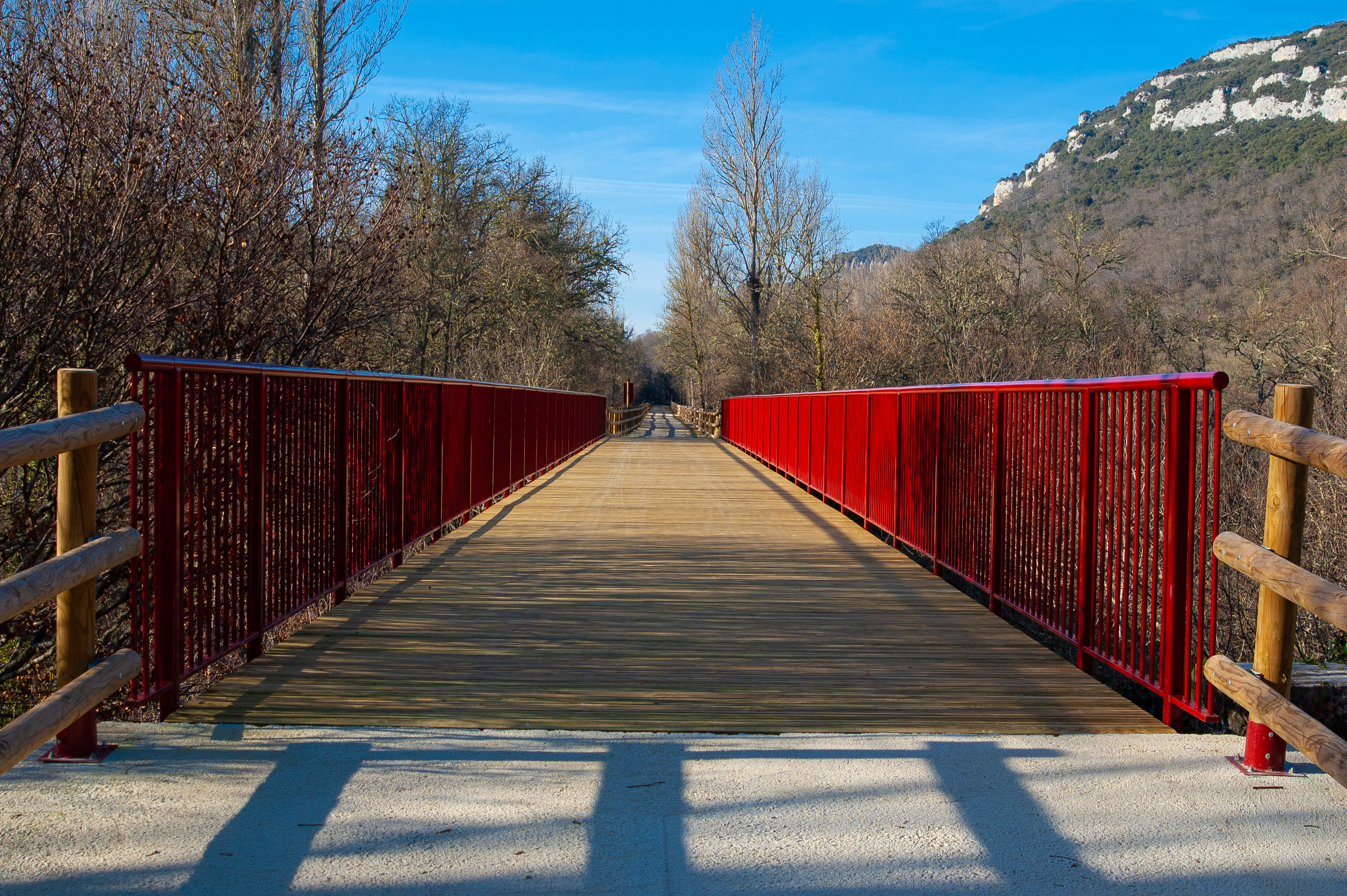Viaducto sobre el río Nela