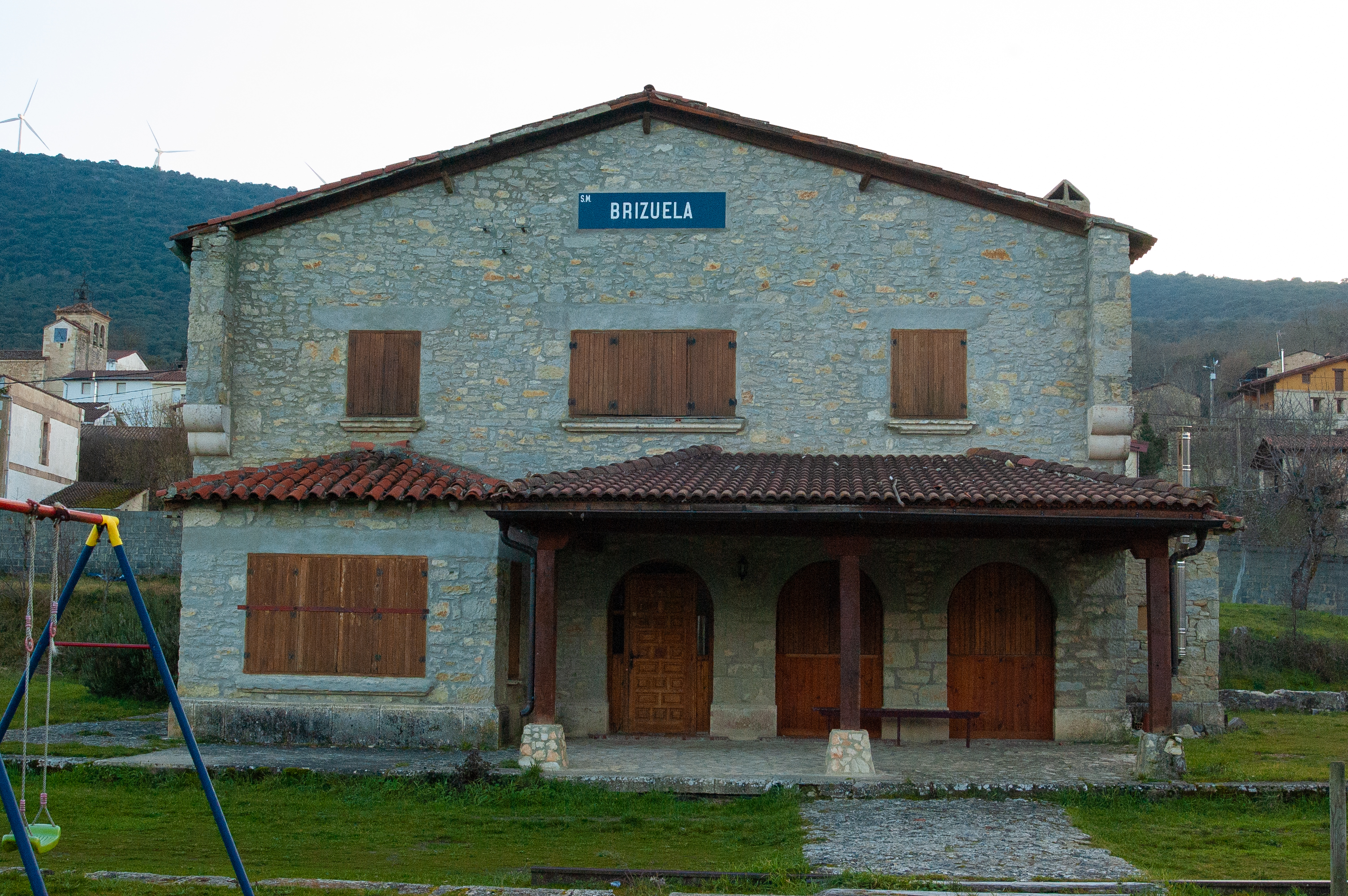 Antigua estación de Brizuela
