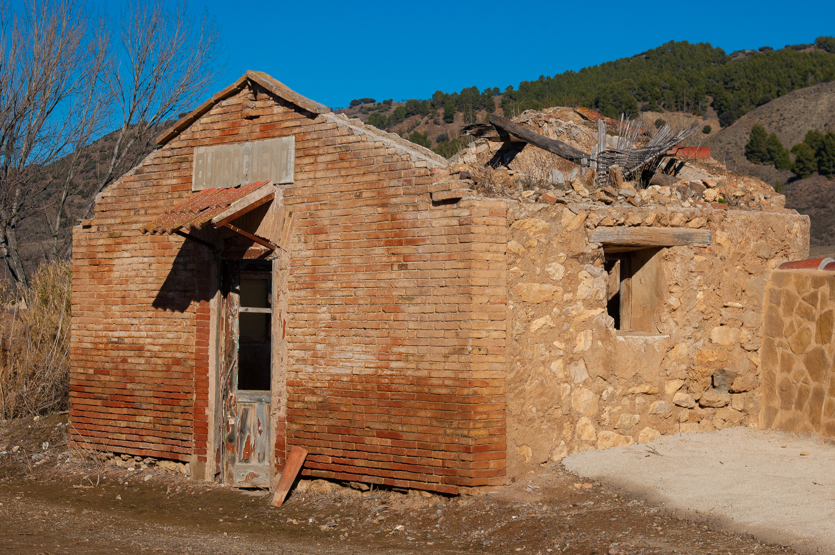 Antiguo apeadero de Burbáguena
