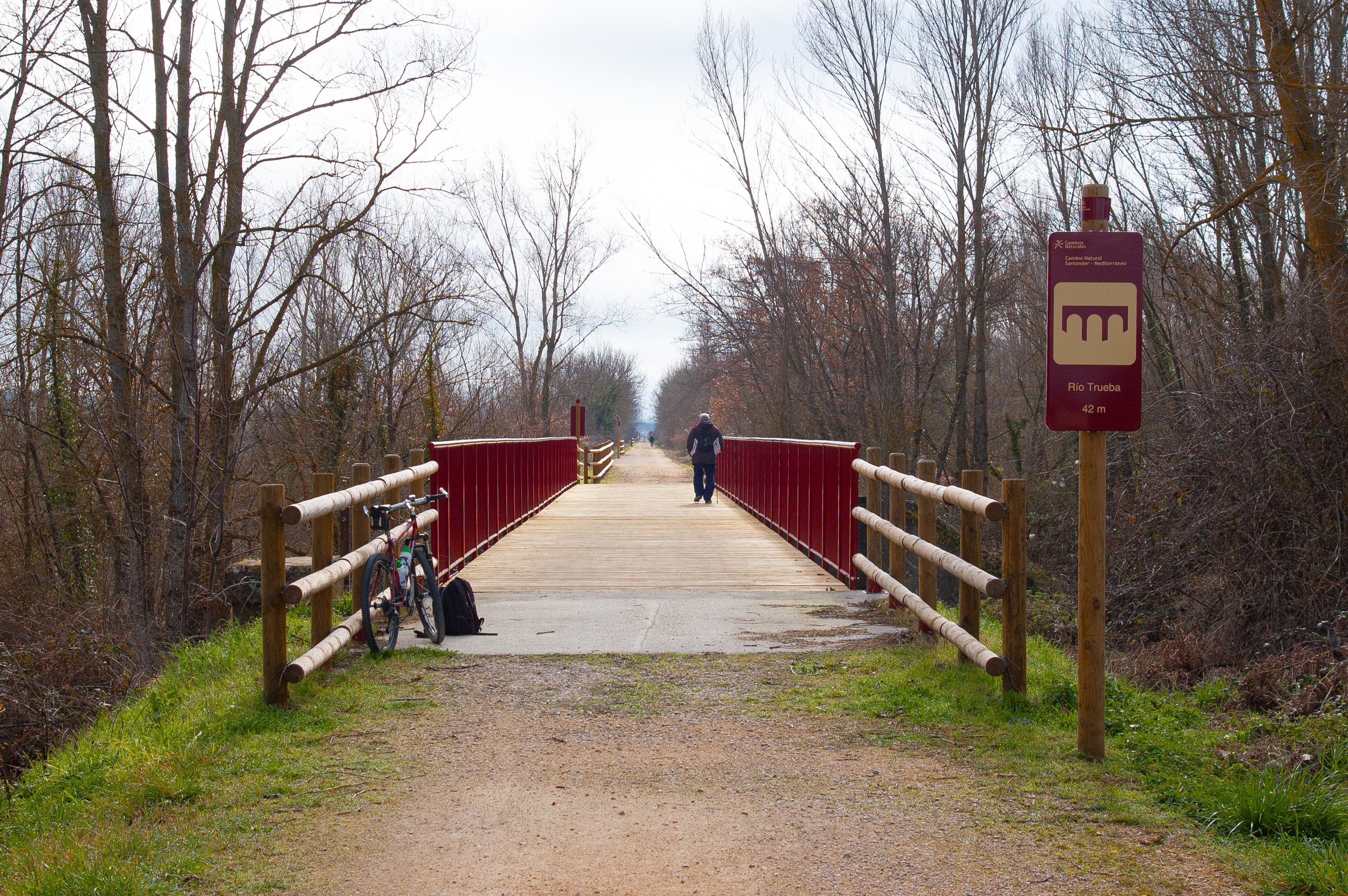 Viaducto sobre el río Trueba