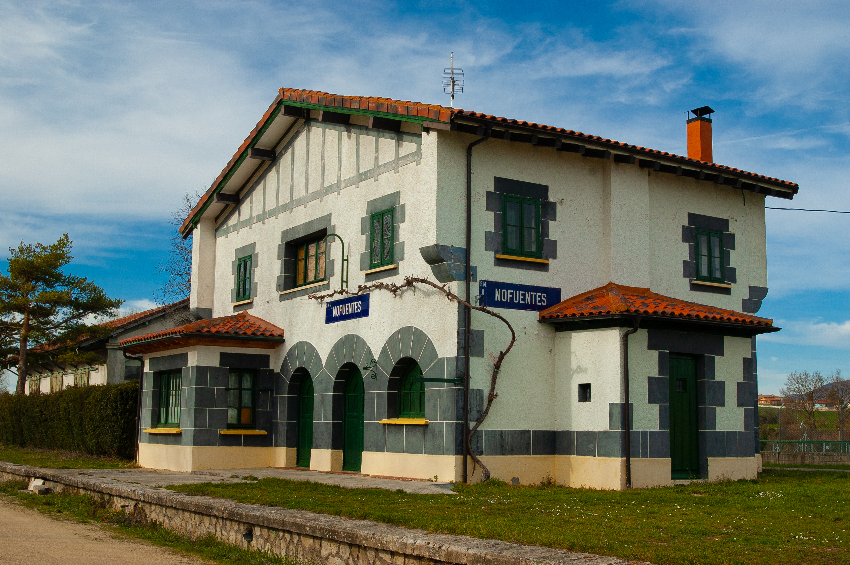 Antigua estación de Nofuentes