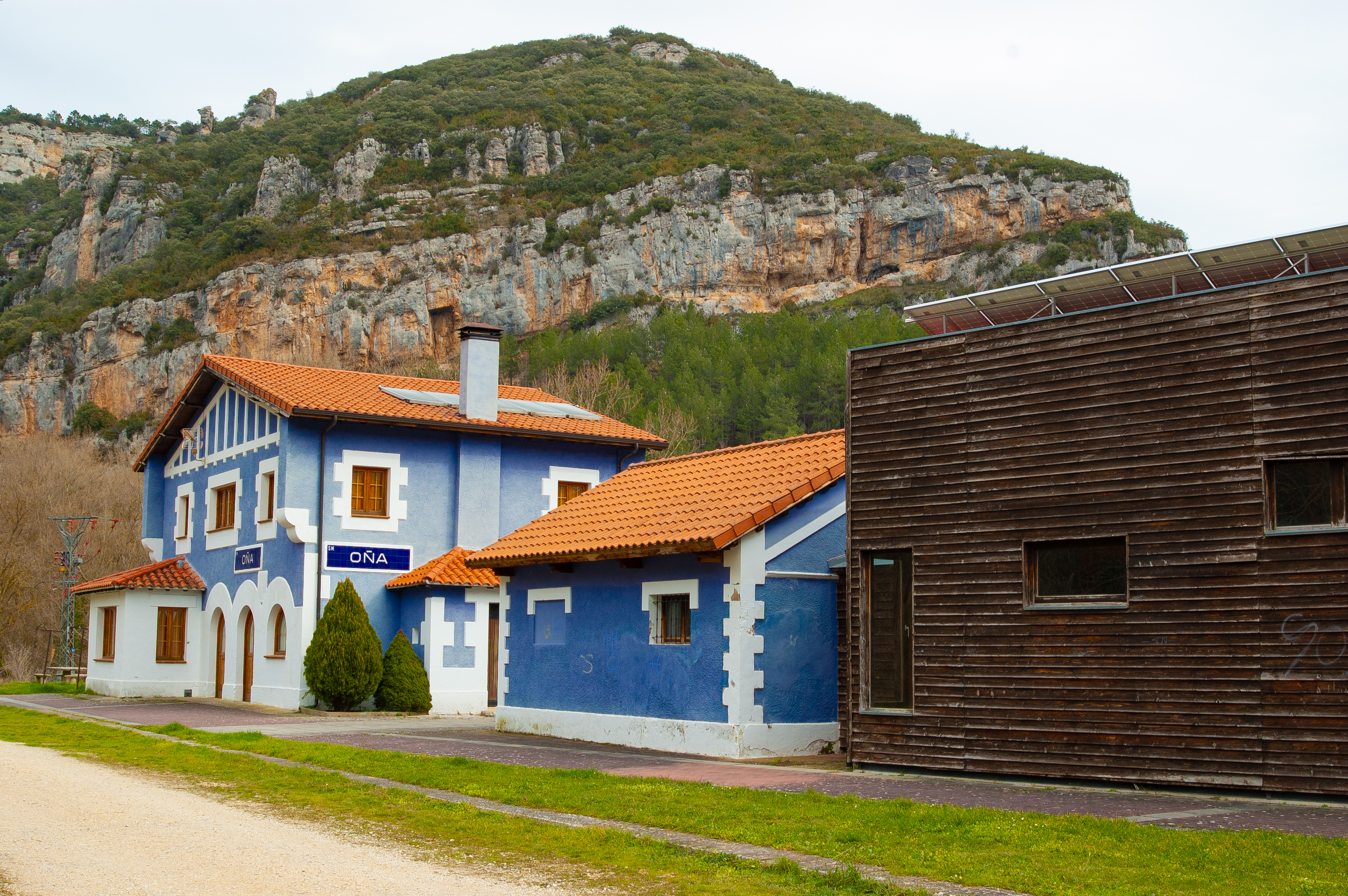 Antigua estación de Oña