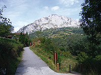Vista de la ruta hacia el norte