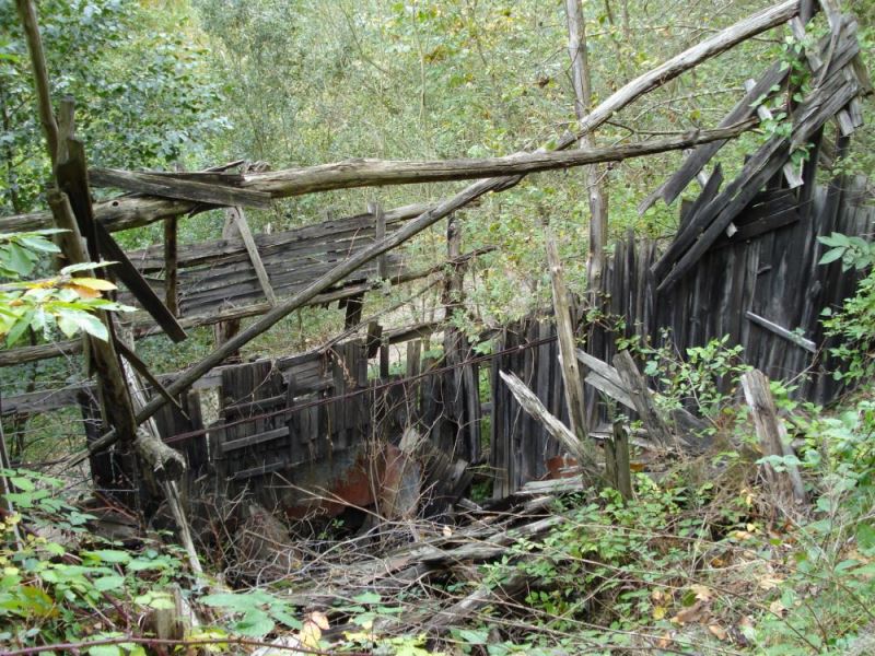 Vestigios de la industria minera