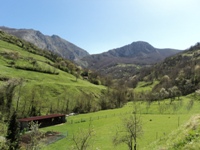 Panorámica desde el Camino Natural Senda del Oso