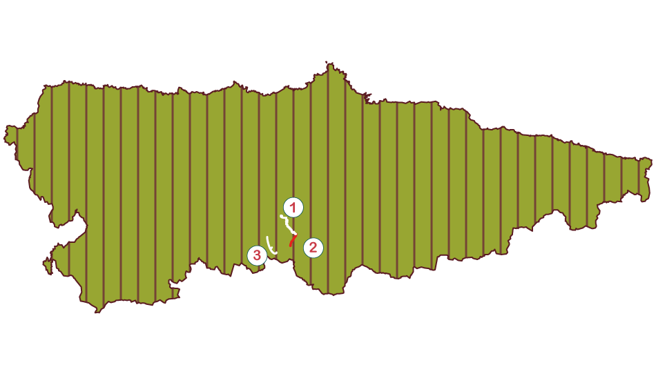 Croquis Agrupación Senda Oso