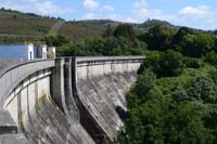 Presa del embalse de las Conchas