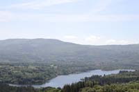 Embalse de las Conchas desde el Camino Natural