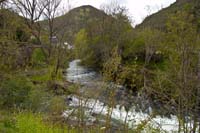 Desembocadura del río Bayo en el río Sil