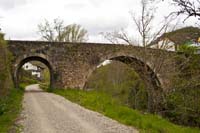 Puente sobre el río Sil en Rioscuro