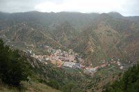 Panorámica de Vallehermoso