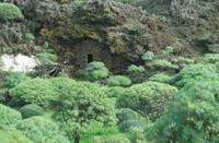 Barranco de origen volcánico