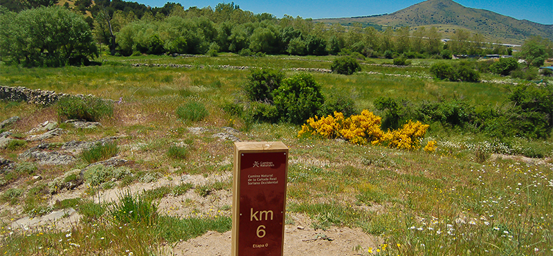 Camino Natural del a Cañada Real Soriana Occidental. Etapa 0: Estación El Espinar - El Espinar
