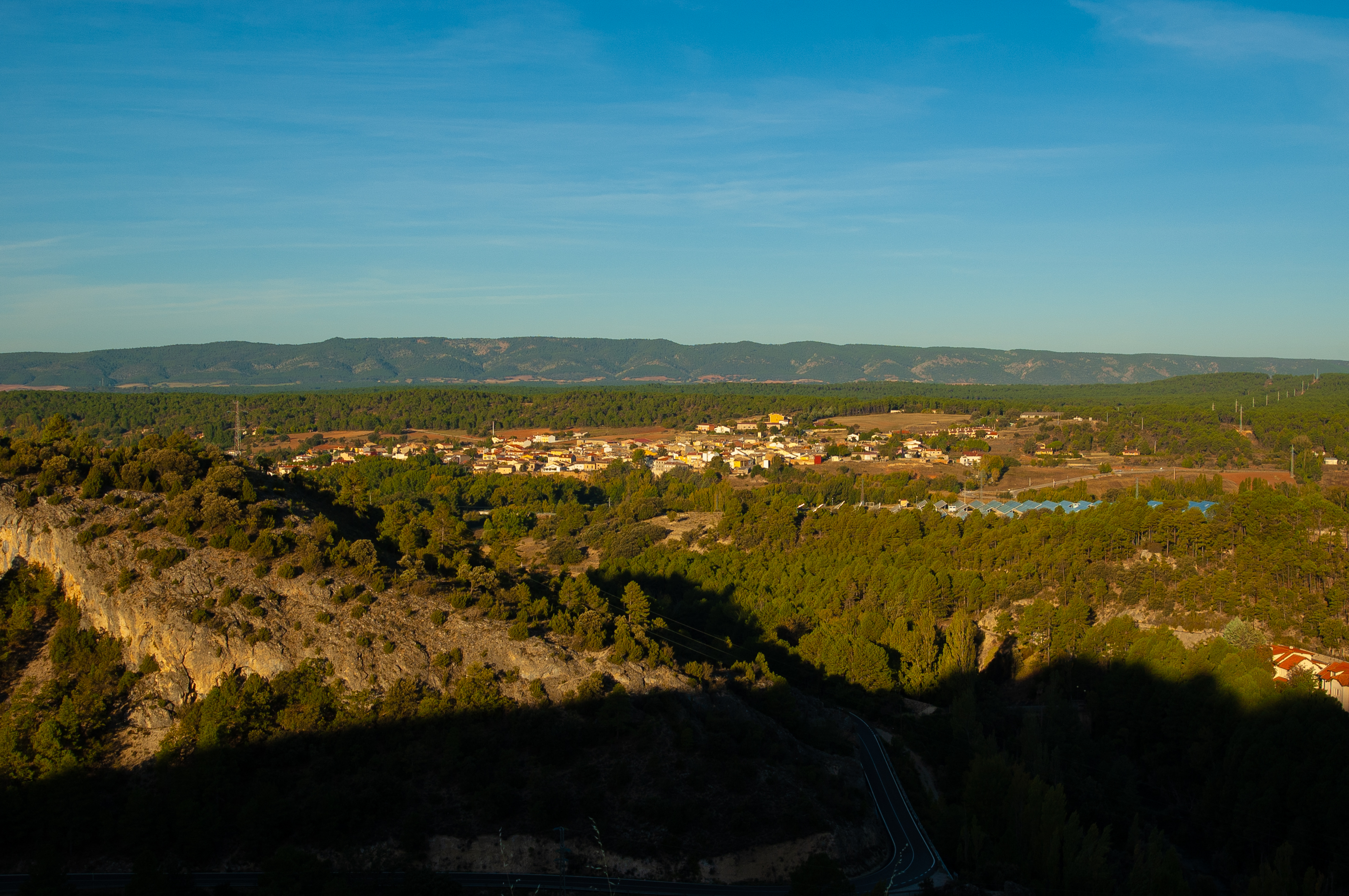 Panoramic view of Villalba de la Sierra Panoramic view of Villalba de la Sierra