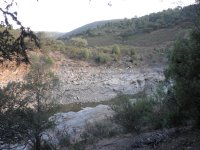 El río Barbaón acompaña este tramo de la etapa