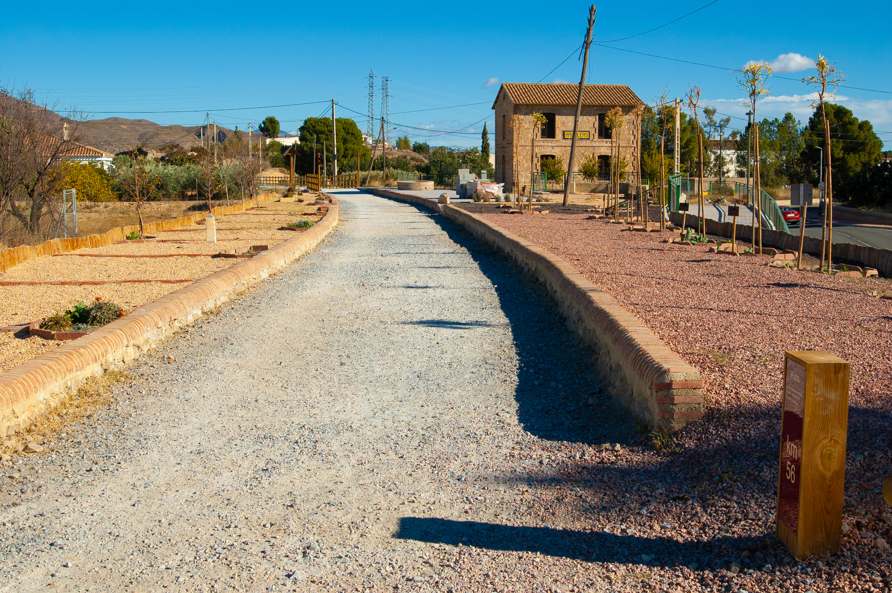 Former Arboleas train stop