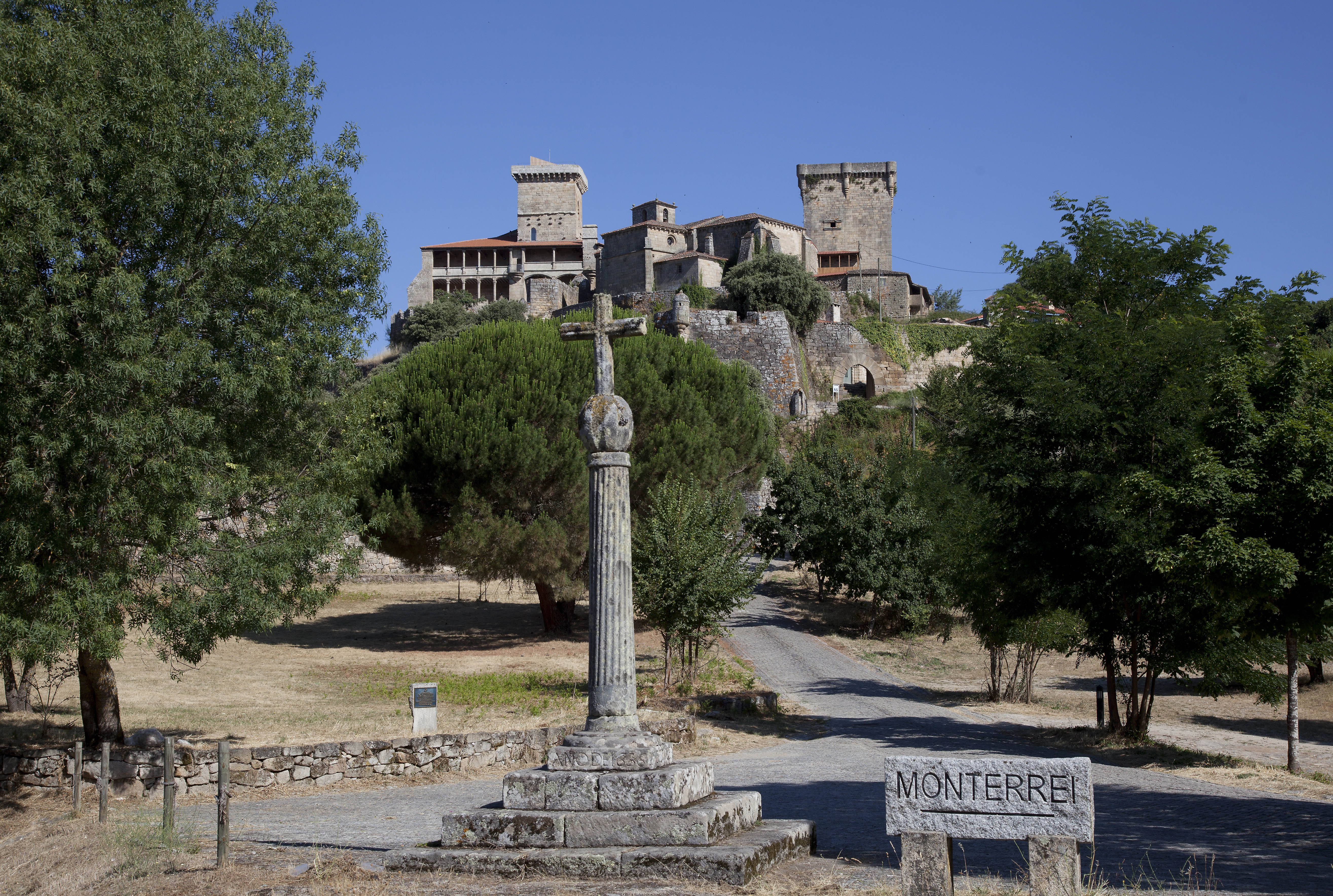 Parador de Castillo de Monterrei (fotografía propiedad de Paradores de Turismo de España)