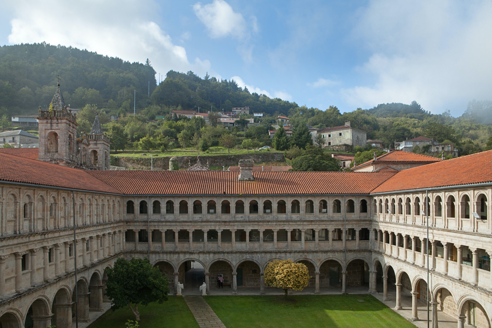 Parador de Santo Estevo (fotografía propiedad de Paradores de Turismo de España)