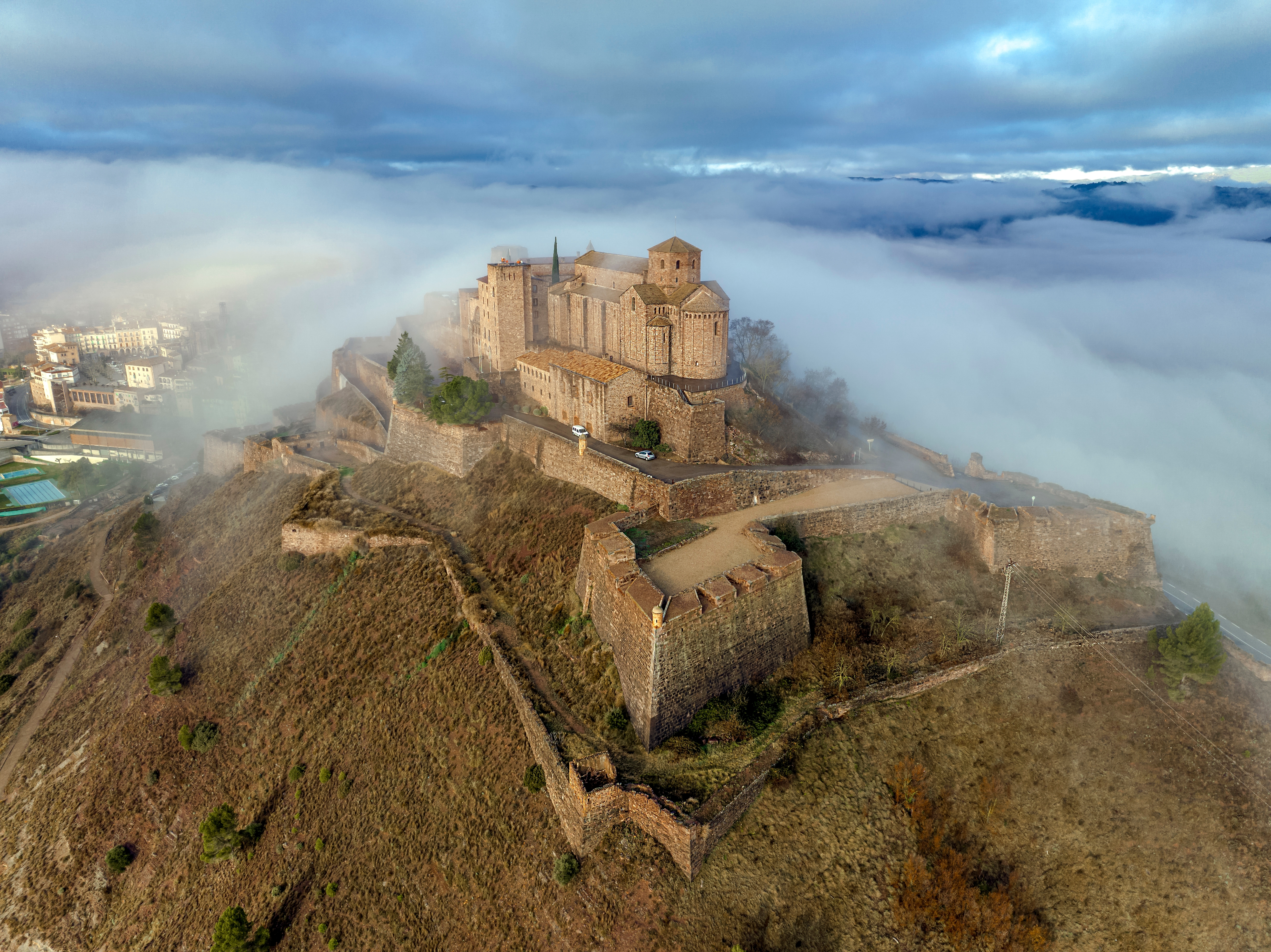 Parador de Cardona (fotografía propiedad de Paradores de Turismo de España)
