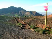 Cruce de caminos en la Degollada de la Renegada