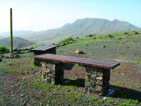 Área de descanso en el alto del Morro del Morralito