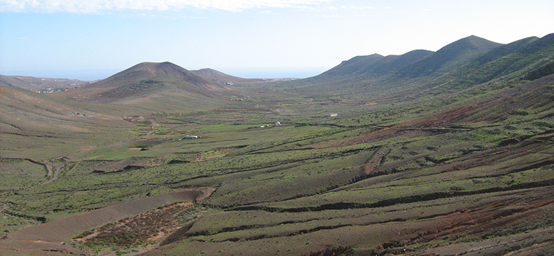 Camino Natural de Fuerteventura. PR FV 15.1: Tefía - Valle de Tetir - Tetir 