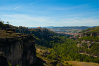 Panorámica de la ciudad del Cuenca y de la Hoz del río Júcar