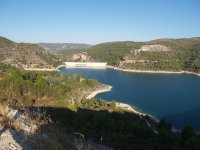 Vista del embalse de Entrepeñas